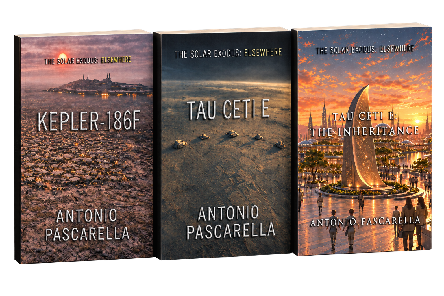 The Solar Exodus: Elsewhere Paperback Bundle book bundle